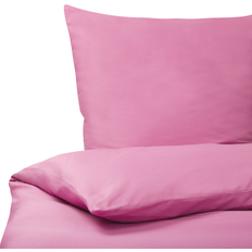 Rojo Ropa de Cama Beliani Conjunto De Fundas De Algodón Rosa 200 x 220 cm Moderno Elegante Dormitorio Harmonridge Funda nórdica Rosa, Rojo (220x)