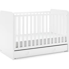 Non-Toxic Bedside Crib Delta Children BabyGap Graham 4-in-1 Convertible Crib with Storage Drawer