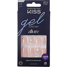 Nail Products Kiss Gel Fantasy Allure Fake Nails Transformation