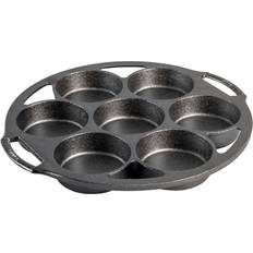 Æbleskivepande, støbejern