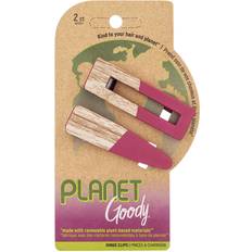 Goody Goody Planet Hinge Hair Clips Maroon