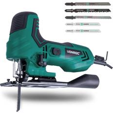 VONROC Stiksav 550W T-håndtag Inkl. 5 savklinger