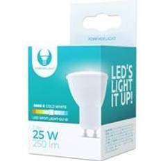 Led lampor gu10 3w Forever Light LED-Lampa GU10, 3W, 230V, 6000K, Kallvitt