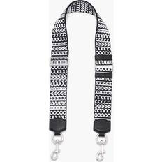 Marc Jacobs Black Bag Accessories Marc Jacobs The Monogram Strap BLACK/WHITE