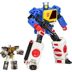 Hasbro Transformers Legacy Evolution Voyager Twincast and Autobot Rewind Converting Action Figures