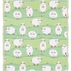 Linneväveri Sheep Baby Blanket 70 x 75 cm