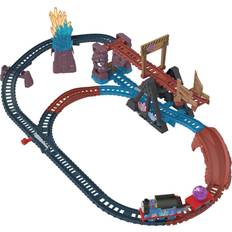 Legno Set di Binari per Treni Fisher Price Crystal Caves Adventure Track Set