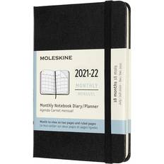 Kontorartikler Moleskine 2022 18-Month Monthly Pocket Hardcover