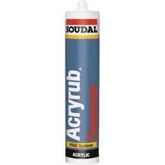 Soudal Acryrub Cleanroom grå 310ml 1stk