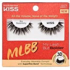 Kiss My Lash But Bolder False Eyelashes Big Personality - Glue