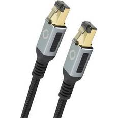 Rj 45 kabel Oehlbach D1C13350, 0,25 m, Cat8.1, RJ-45, RJ-45