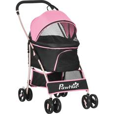 Pawhut Detachable Pet Stroller 3-In-1 Dog Cat Travel Carriage