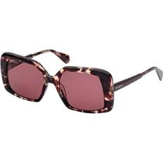 MAX&Co. MO0031 WOOD 55S Gafas de Sol para Mujer Careyshell