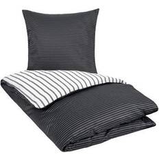 Borg Design Påslakan Borg Design Narrow Påslakan Vit, Svart (210x150cm)