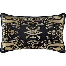 Nero Cuscini Decorativi Completi Dkd Home Decor Polyester Araber Komplettes Dekokissen Schwarz