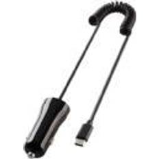 Usb c spiral Vivanco Fast Car Charger Set Black Auto, Auto Adapter, Schwarz