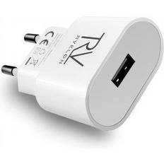 Rvelon 10.5W Reseladdare USB-A Vit