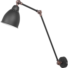 Beliani Black Wall light
