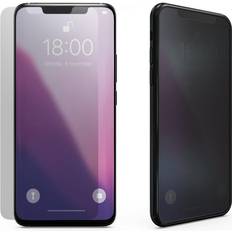 TechSolz Skärmskydd TechSolz Samsung Galaxy M12 A12 A32 (5G) A02s Anti-Peep Helskärms Härdat Glasskärmskydd Svart Kant