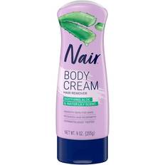 Depilatories Nair Body Cream Hair Remover Aloe & Water Lily 9oz