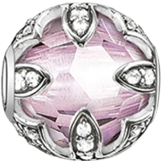 Thomas Sabo Karma Beads Charm - Silver/Pink