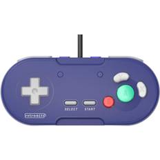 Retro-Bit Legacy GC Wired Pad Purple Gamepad Nintendo GAMECUBE Bestilt forventet på lager 31-03-2023