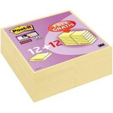 Post-it Super Sticky Notes 76x76mm Canary