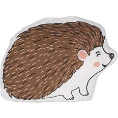 Beliani Cotton Kids Cushion Hedgehog 46 Brown BENAGULRU