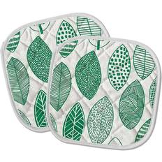 Mejor_valorados Bayetas Inofix-Paño De Cocina Hojas 20 x 20 cm Bayeta Verde, Blanco (50.8x)