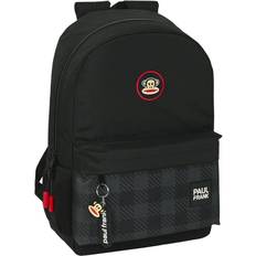 "Skoletaske Campers Sort (30 x 46 x 14 cm)