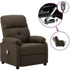 Basic Home Eldrevet Massagestol Stof Brun