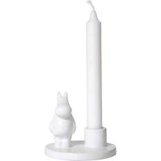 Vita Ljusstakar Pluto Produkter Mumin keramik Ljusstake