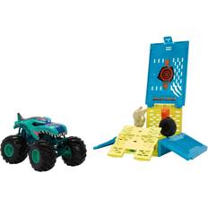 Hot wheels monster trucks mega wrex Hot Wheels Monster Trucks 1:24 Mega-Wrex Oversized Crash Cage Playset