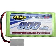 Carson RC Tillbehör Carson 500608264 NiMh-batteri 8,4V/800 mAh reservbatteri, RC-batteri, tillbehör för radiostyrda fordon, ersättningsbatteri för reducerade modeller