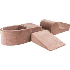 Meow Baby Lekmodul Med Bollhav Beige