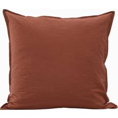 Orange Pudebetræk Venture Home Ronja Cushion Cover Washed Pudebetræk Brun, Multifarve, Orange, Rød (60x60cm)