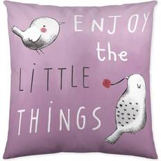 Purple Cushion Covers Sweet Cherry Cushion Cover Purple, Natural (50x50cm)