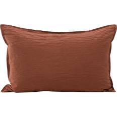 Pudebetræk på tilbud Venture Home Ronja Cushion Cover Washed Pudebetræk Rød, Brun (60x)