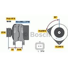 Bosch Generaattori 0 986 046 240