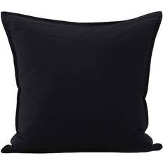 Svarta Kuddöverdrag Venture Home Ronja Cushion Cover Washed Kuddöverdrag Svart