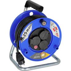 Blå Kabeltromler Brennenstuhl 9123020539 Cable reel 25 m Black PG plug