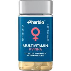 Multivitamin woman Pharbio Multivitamin Woman 120 stk