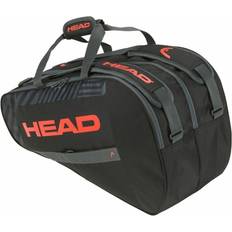 Oranssi Padel-laukut ja Suojukset Head Base Padel Bag Black Orange