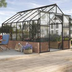 Vitavia Cassandra 9900 Drivhus 3mm Hærdet Glas Aluminium