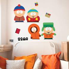 Orange Interior Decorating RoomMates South Park XL Giant Peel & Stick Wall Decals