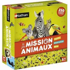 Jeux de Société NATHAN Mission animaux