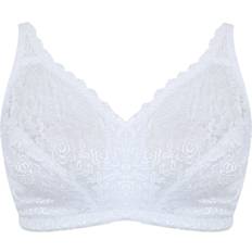 Yours Hi Shine Full Cup Bra - White