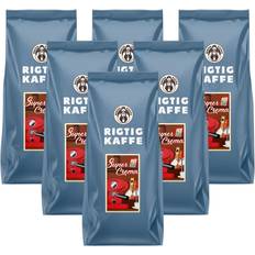 Kaffe super crema Real Coffee Super Crema 1000g 6pak