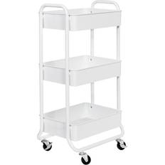 Metal Trolley Tables Honey Can Do 3 Tier Trolley Table 13x16.6"