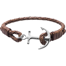 Bracelet - Silver/Brown
